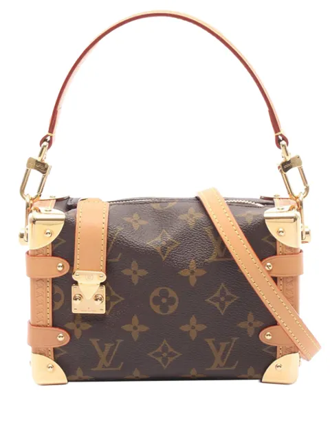 Louis Vuitton Pre-Owned 2021-2026 Monogram Side Trunk PM satchel Brown H07O0LNUYUZX1A9G