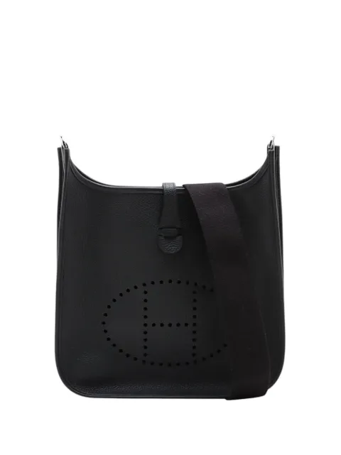 Hermès Pre-Owned 1990-2020 Clemence Evelyne 29 crossbody bag Black ZP6I293Z42EMLQFB