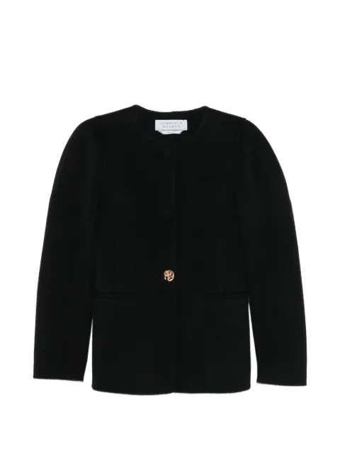 Gabriela Hearst puff-sleeve button-up jacket Black 4265176