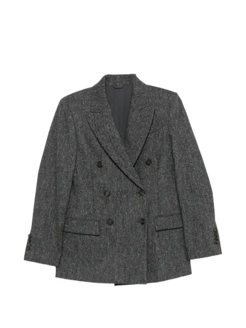 Brunello Cucinelli double-breasted blazer Grey MD0027069C001
