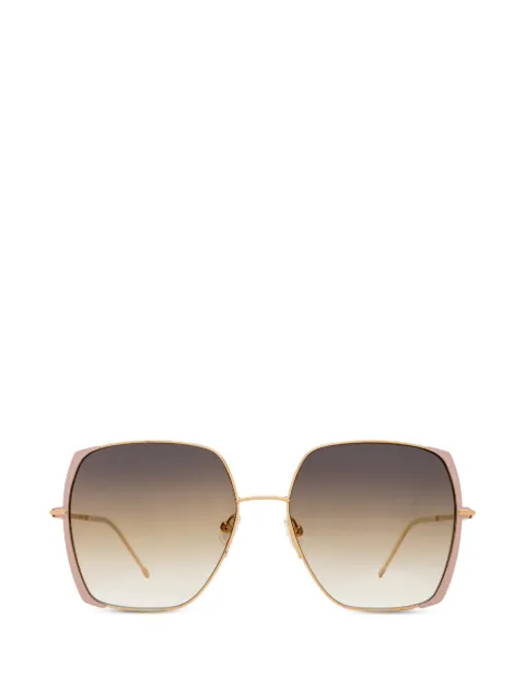 BOSS geometric-frame sunglasses Pink 207360BKU58PR