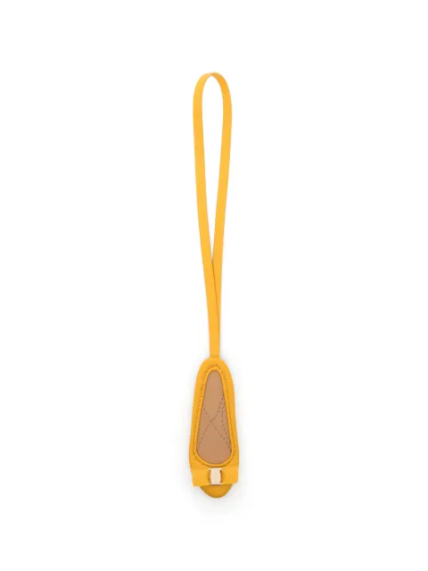 Ferragamo ballet-flats-motif keyring Yellow 793398