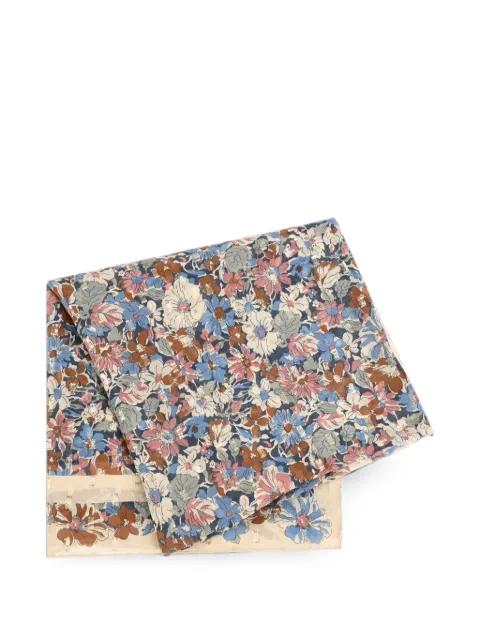 Valentino Garavani floral-print scarf Blue 9W2EB00BDDW1YV