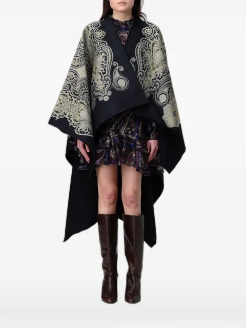 ETRO Paisley-print coat Black WRBD0032AQ377N0000