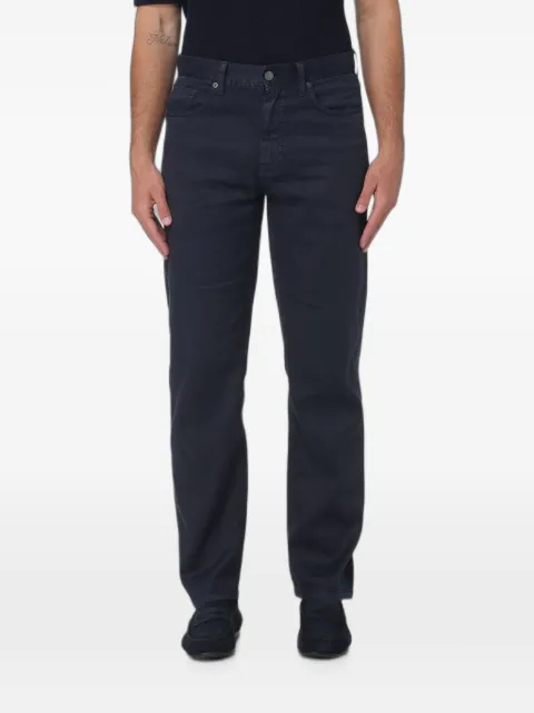 Zegna five-pocket trousers Blue 508UHP16A3