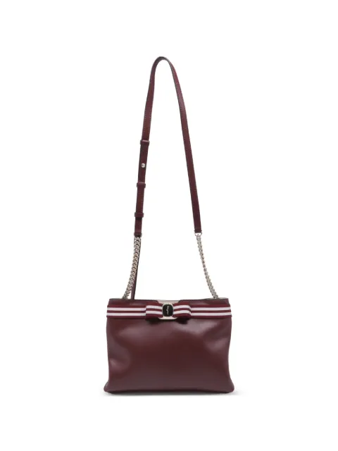 Ferragamo Pre-Owned Vara Bow shoulder bag Red GILTPUUSBA740967W