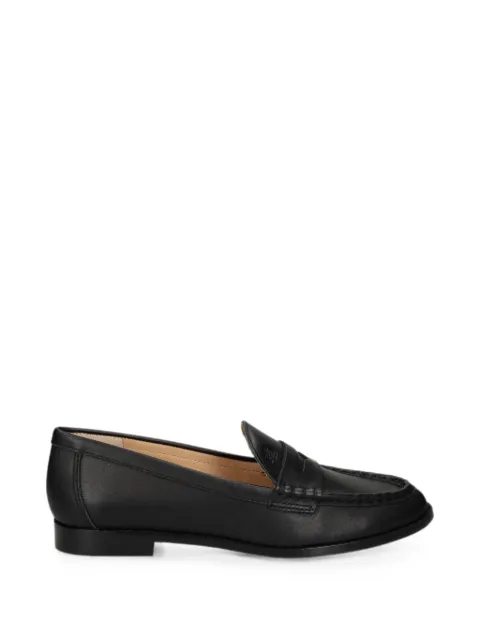 Lauren Ralph Lauren leather penny loafers Black 802P09042