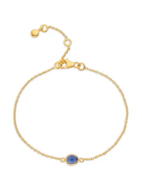 AUREE JEWELLERY mini Manhattan sapphire bracelet Gold MINIMANHATTANSAPPHIREGOLDBRACELET