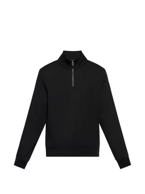 PS Paul Smith side-stripe quarter-zip sweatshirt Black M2RA090W22723