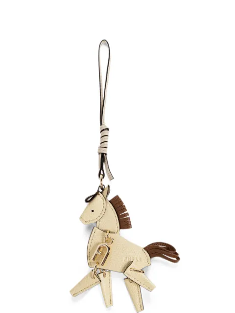 Furla Allegra horse-shaped keyring Neutrals WK00555ACO000
