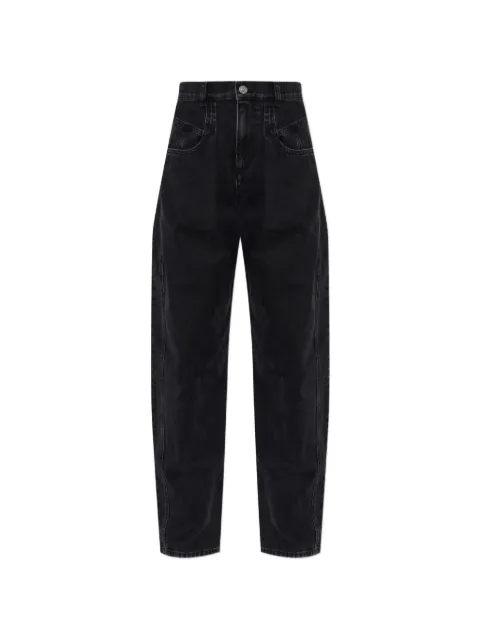 ISABEL MARANT Lisha tapered jeans Black PA0778FAD3H01I