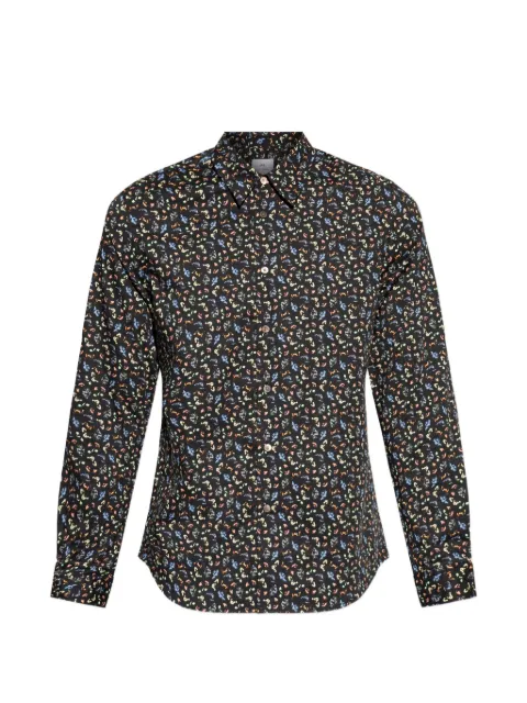 PS Paul Smith floral-print shirt Black M2R149TW22712