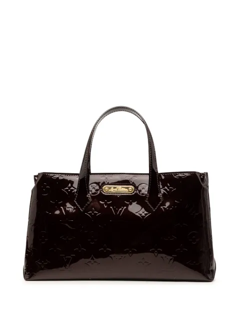 Louis Vuitton Pre-Owned 2008-2015 Monogram Vernis Wilshire PM handbag Purple AIATWDJBELMDDNBA
