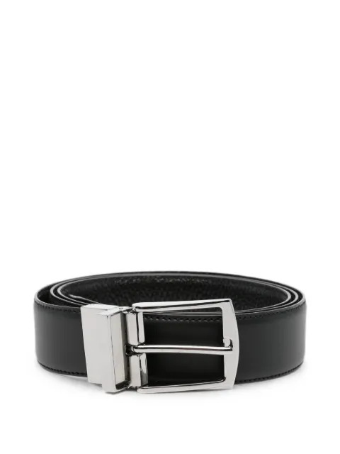 Giorgio Armani reversible buckle-fastening belt Black Y2S450YSR4X