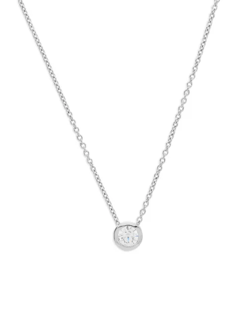 AUREE JEWELLERY Verona cubic zirconia necklace Silver VERONASOLITAIRESILVERNECKLACE