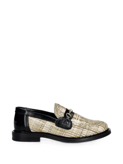 Filling Pieces Panier woven horsebit loafers Neutrals 112611303319
