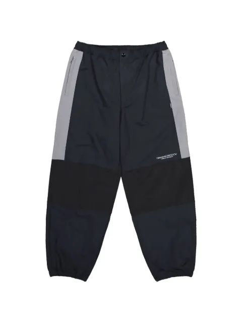 Neighborhood colour-blocking panelled track pants Black 261TSNHPTM03