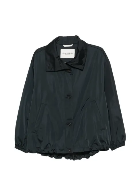 Marc O'Polo high-neck button-up jacket Black MPO5000014346