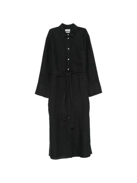 Marc O'Polo belted midi dress Black 5000014056