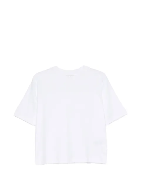 Marc O'Polo crew-neck logo-patch T-shirt White 5000014462003