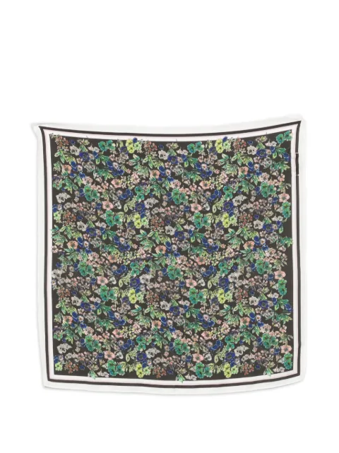 Marc O'Polo floral-print square scarf Black MPO50000144341840