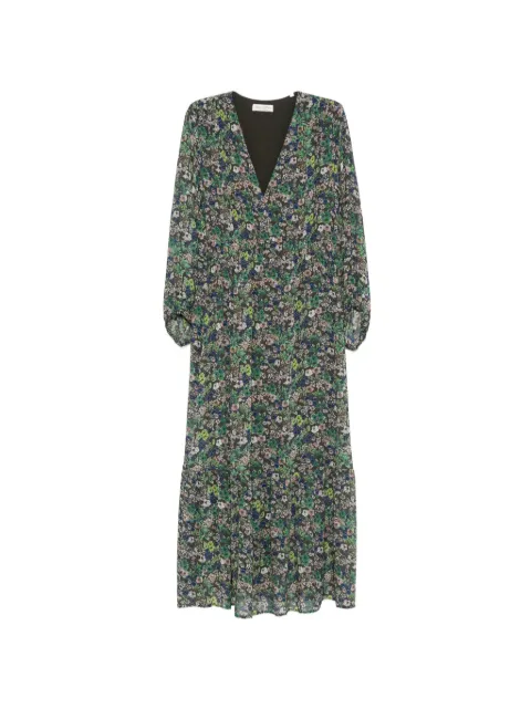 Marc O'Polo floral-print midi dress Brown 5000014358