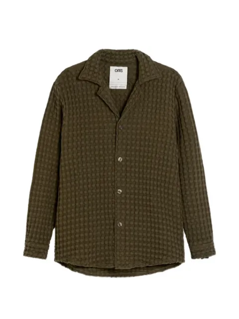 OAS Company Cuba long-sleeve shirt Green 701801