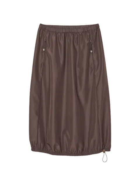 Cecilie Bahnsen Fie bubble midi skirt Brown CBFIESKIRTRECYCLEDFAILLE