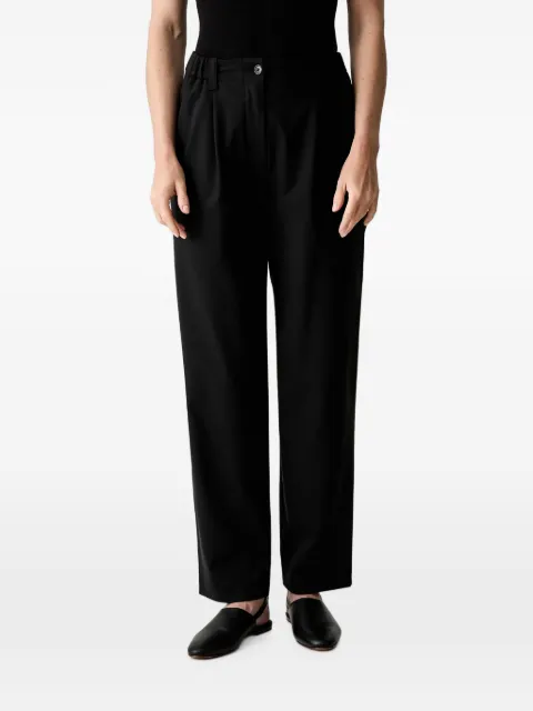 Kenzo pleated straight-leg trousers Black FF52UP0779RU