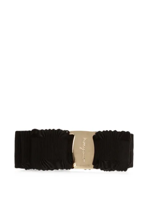 Ferragamo Vara bow hair slide Black 662681