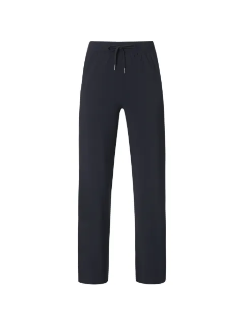 Sweaty Betty Explorer side-stripe wide-leg track pants Black SB10182TR