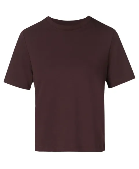 Sweaty Betty Elevated logo-embroidered T-shirt Brown SB10443