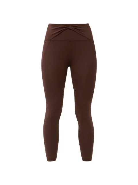 Sweaty Betty All Day cross-over waist leggings Brown SB10499