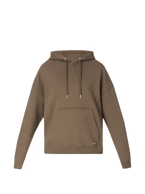 Sweaty Betty Premium drawstring-hood pouch-pocket hoodie Brown SB10517