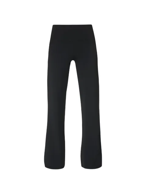 Sweaty Betty All Day logo-print trousers Black SB10453