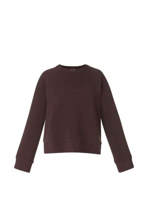 Sweaty Betty Peaceful ribbed-knit sweatshirt Brown SB10369