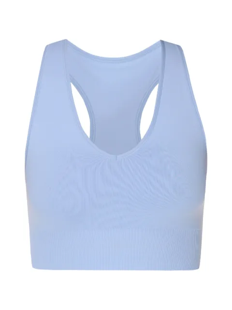 Sweaty Betty seamless racerback sports bra Blue SB10238A