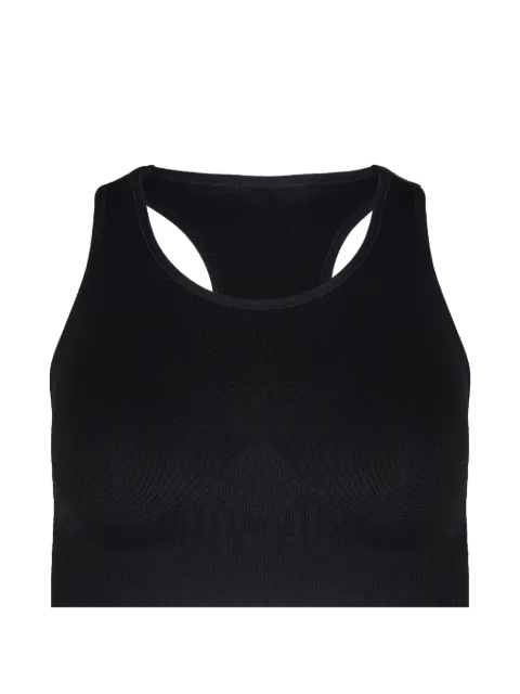Sweaty Betty ribbed-knit racerback sports bra Black SB10260