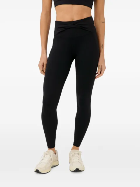 Sweaty Betty twist-waist leggings Black SB10499