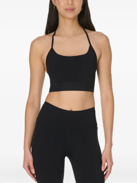 Sweaty Betty Ultimate Studio ribbed-trim sports bra Black SB10460