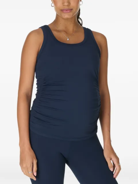 Sweaty Betty ruched-detail tank top Blue SB10168