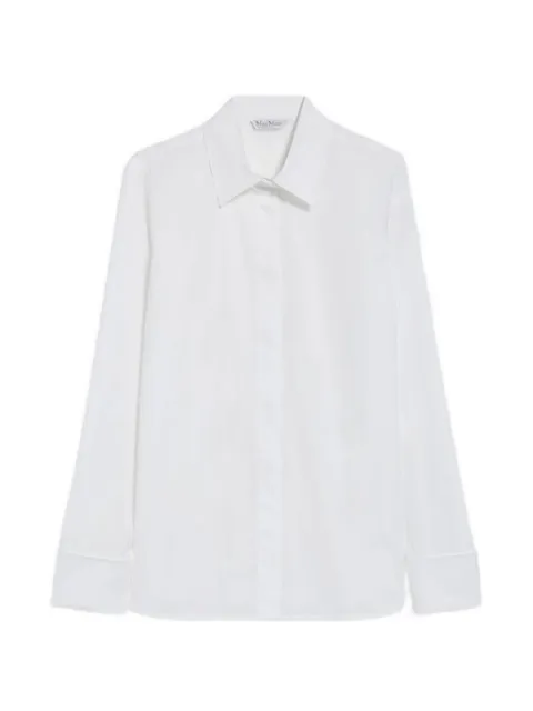Max Mara cotton shirt White 2621116041600