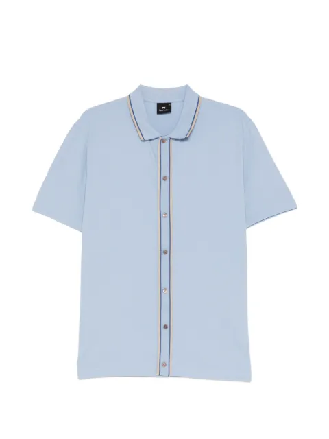 PS Paul Smith contrast-collar shirt Blue M2R787YW21511