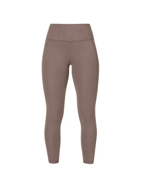 Sweaty Betty high-waisted cropped leggings Brown SB10159