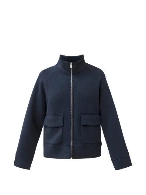 Sweaty Betty zip-up bomber jacket Blue SB1050
