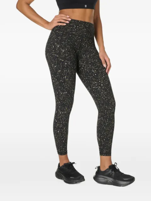 Sweaty Betty Power Gym ditsy-print leggings Black SB5400