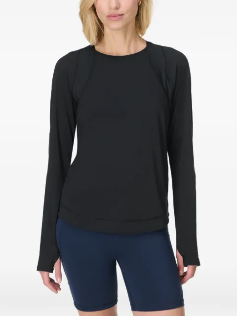 Sweaty Betty Breathe Easy thumb-slot mesh-panel top Black SB9911