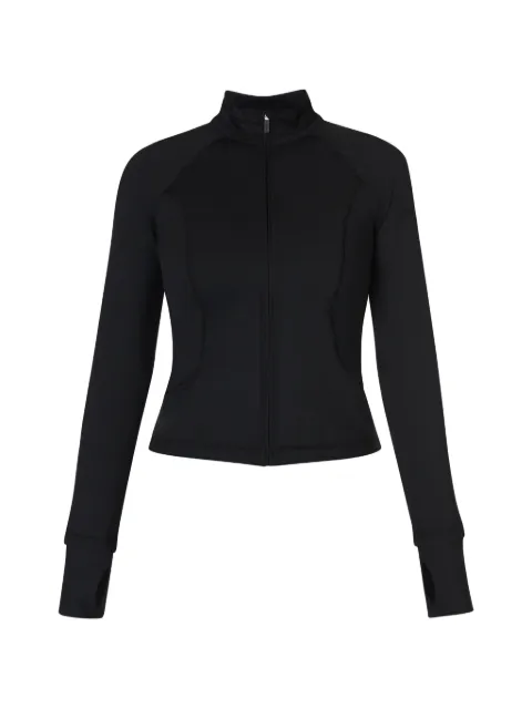 Sweaty Betty raglan-sleeve zip-up jacket Black SB9858