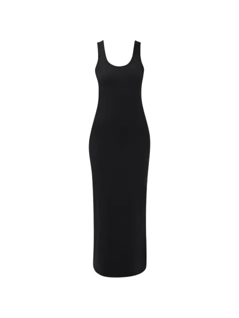 Sweaty Betty scoop-neck side-slit maxi dress Black SB10552
