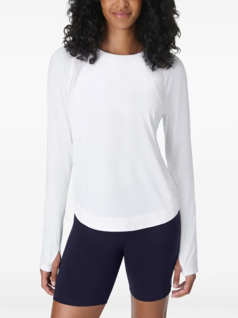 Sweaty Betty Breathe Easy long sleeve T-shirt White SB9911